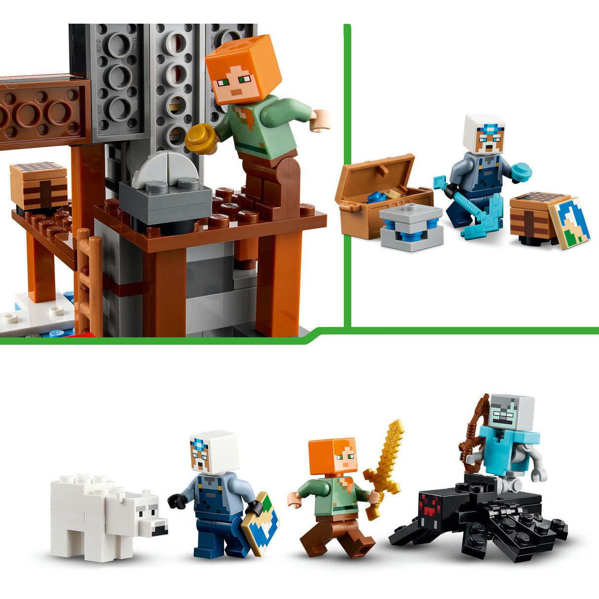 Lego minecraft 21277 la mine de pioche