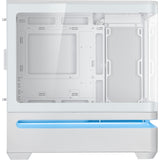 Boîtier tour midi Asus Prime Ap202 (blanc | 2x USB-A | 1x USB-C | RVB | Verre trempé)