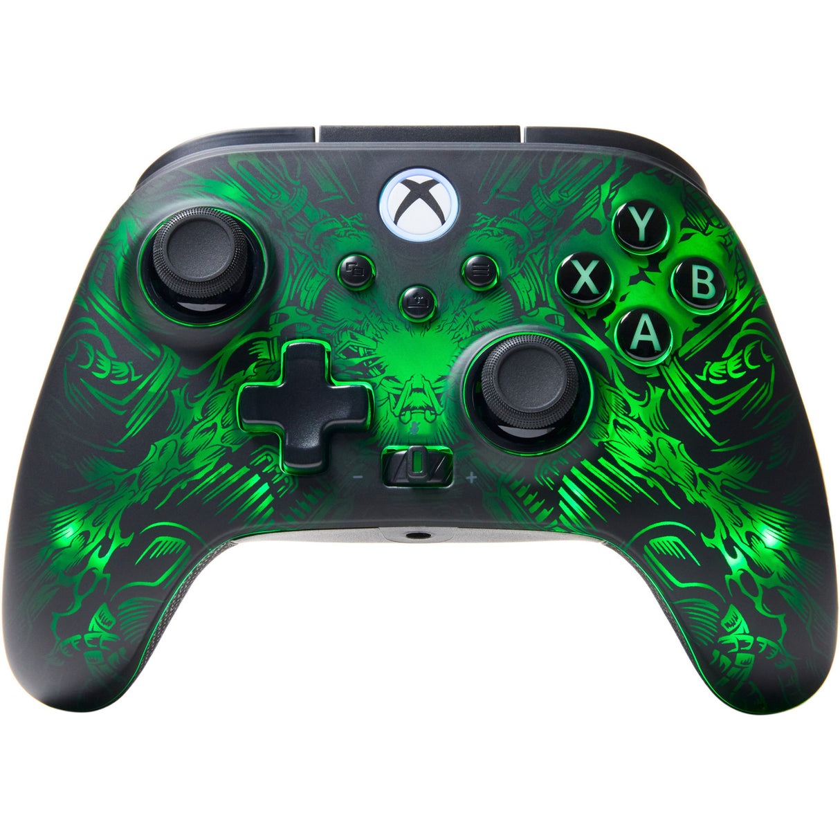 Manette sans fil Powera Fusion Pro pour Xbox Series X|S avec Lumectra (noir, RVB, Xbox Series X|S, Xbox One, PC)