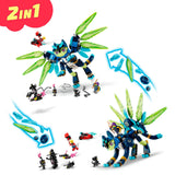 Lego dreamzzz - jouet de construction Zoey et Zian le chat hibou (71476)