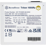 Alimentation modulaire Silverstone triton 1000rz 1000 watts (blanc, 1x 12v-2x6, 4x pcie)