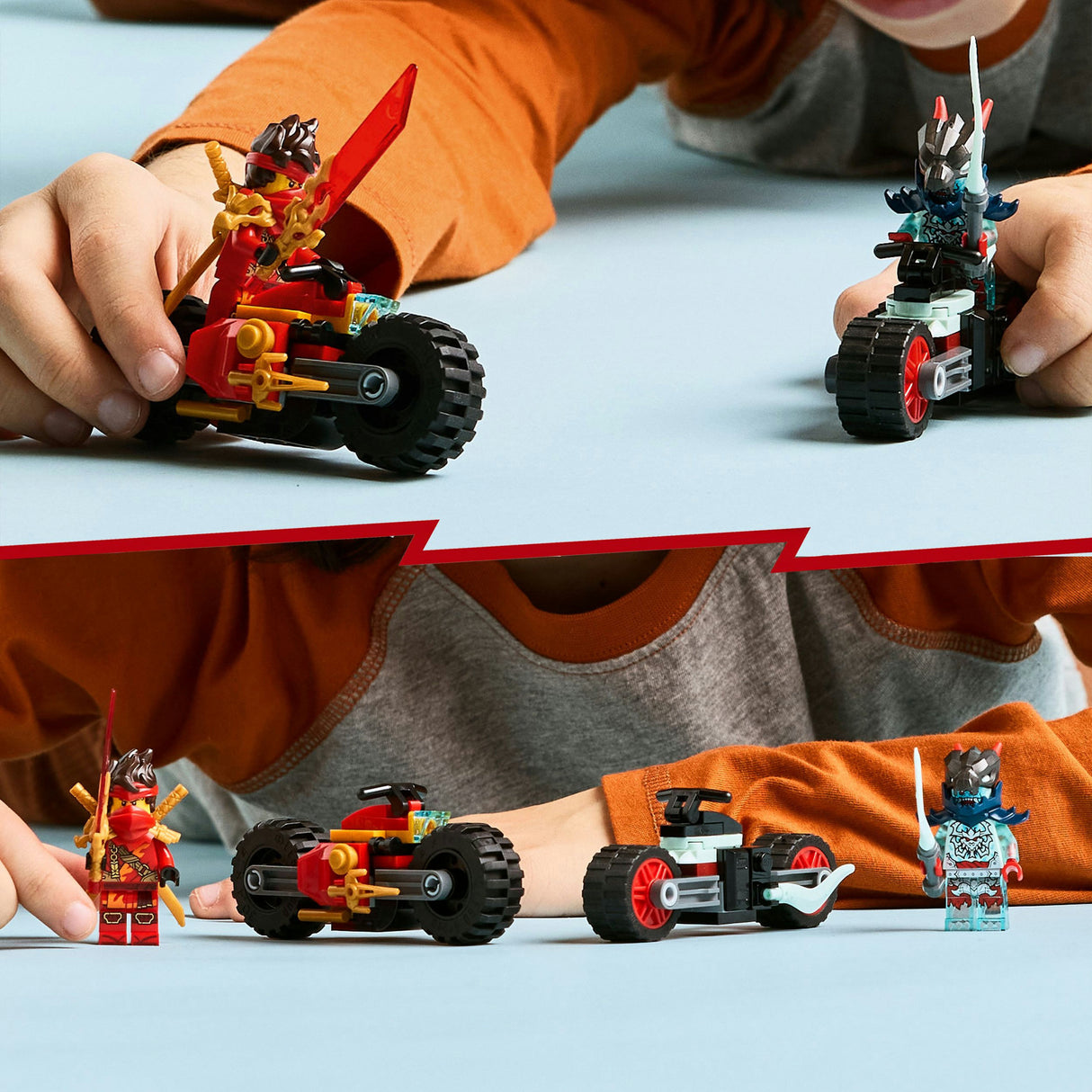 Lego Ninjago 71838 La course de moto de Kai