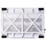 Boîtier Chieftec Visio Midi Tower (blanc | 2x USB-A | 1x USB-C | RVB | verre trempé)