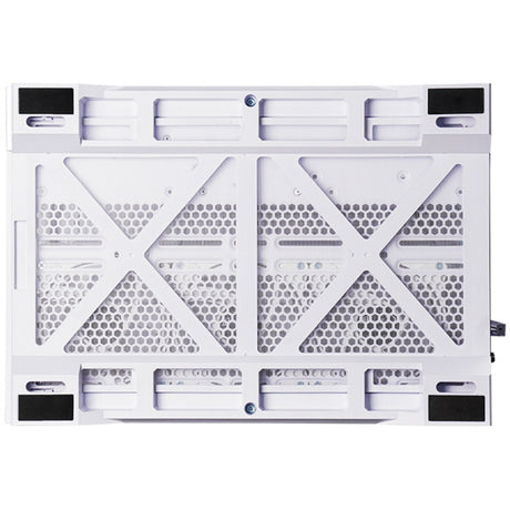 Boîtier Chieftec Visio Midi Tower (blanc | 2x USB-A | 1x USB-C | RVB | verre trempé)