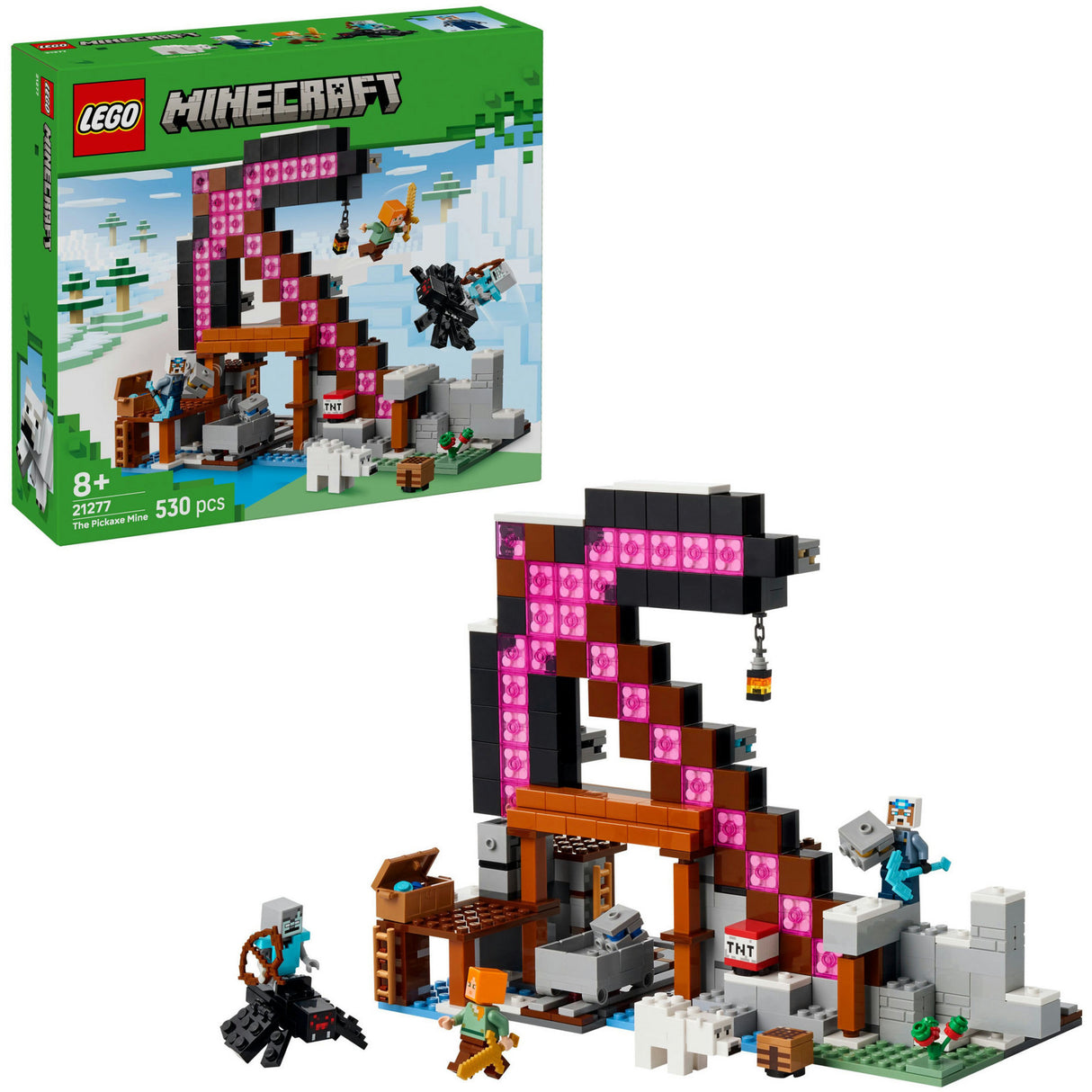 Lego minecraft 21277 la mine de pioche