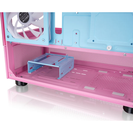 Boîtier mini tour Thermaltake view 170 tg argb (rose | 2x usb-a | rgb | verre trempé)
