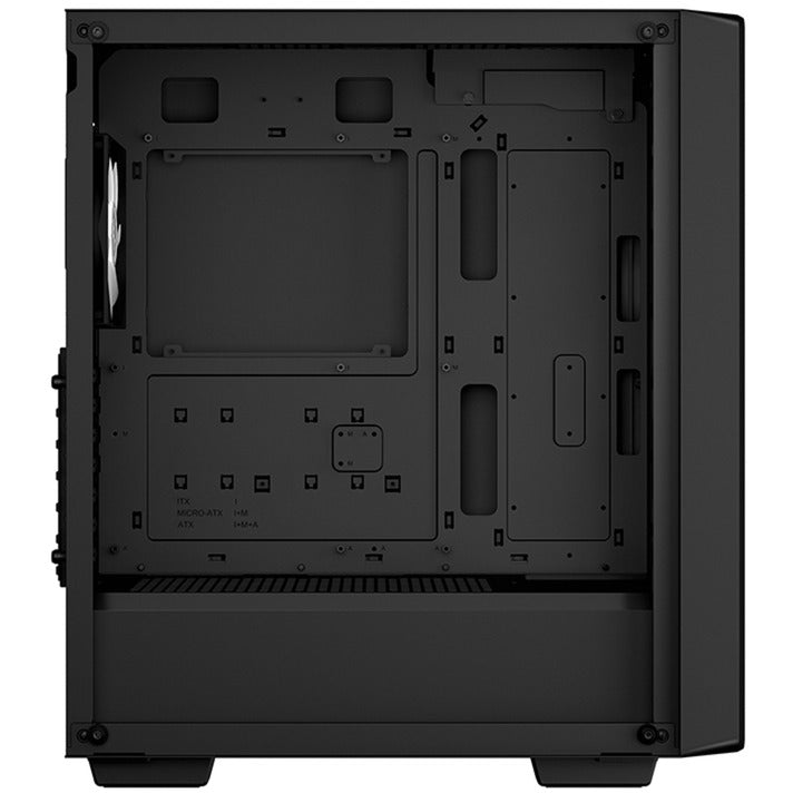 Boîtier tour midi Deepcool CC560 Mesh V2 (noir | 2x USB-A | RVB | Fenêtre)
