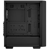 Boîtier tour midi Deepcool CC560 Mesh V2 (noir | 2x USB-A | RVB | Fenêtre)