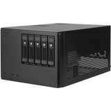 Boîtier mini tour Silverstone sst-cs351 (noir | 2x USB-A | 1x USB-C)