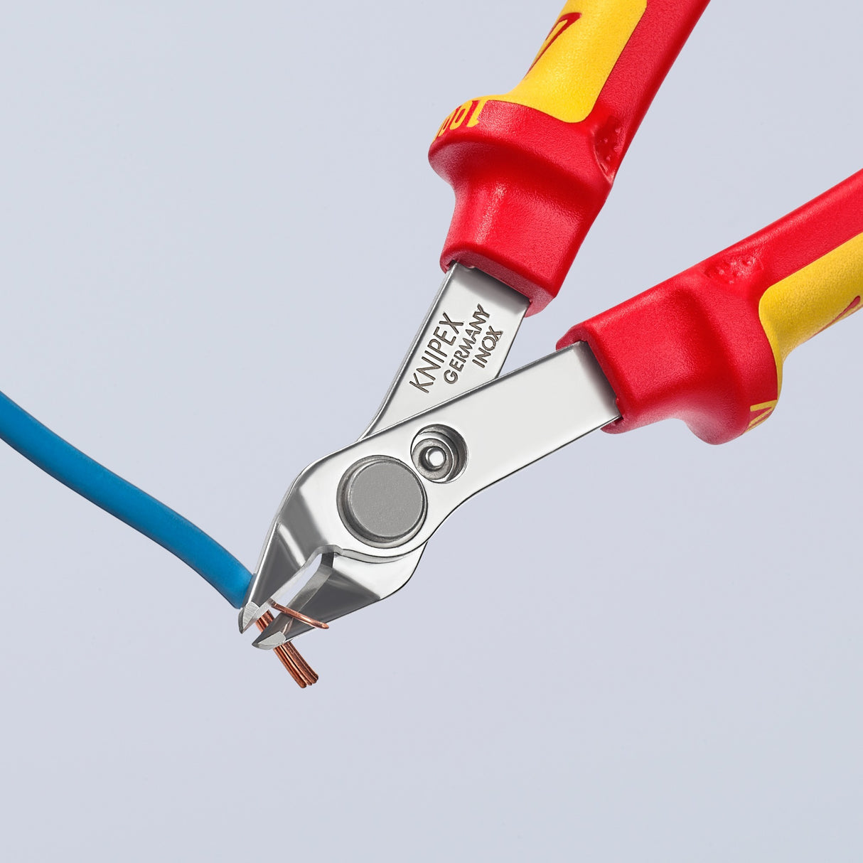 Pince électronique Knipex super Knips® VDE 78 06 125 (rouge jaune)
