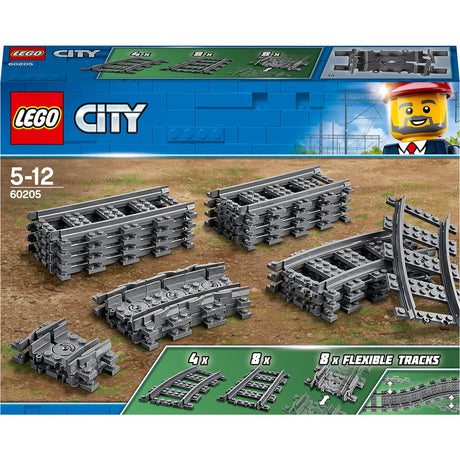 Les voies du train urbain Lego 60205