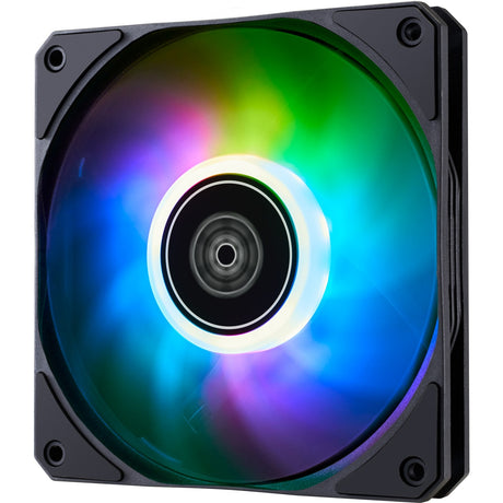 Silverstone air slimmer 120 argb ventilateur de boîtier (noir, 120 x 120 x 15 mm, pwm)