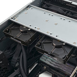 Boîtier rack Silverstone rm44 (noir | 4u | usb type-c | 2x ventilateur de boîtier 80 mm inclus)