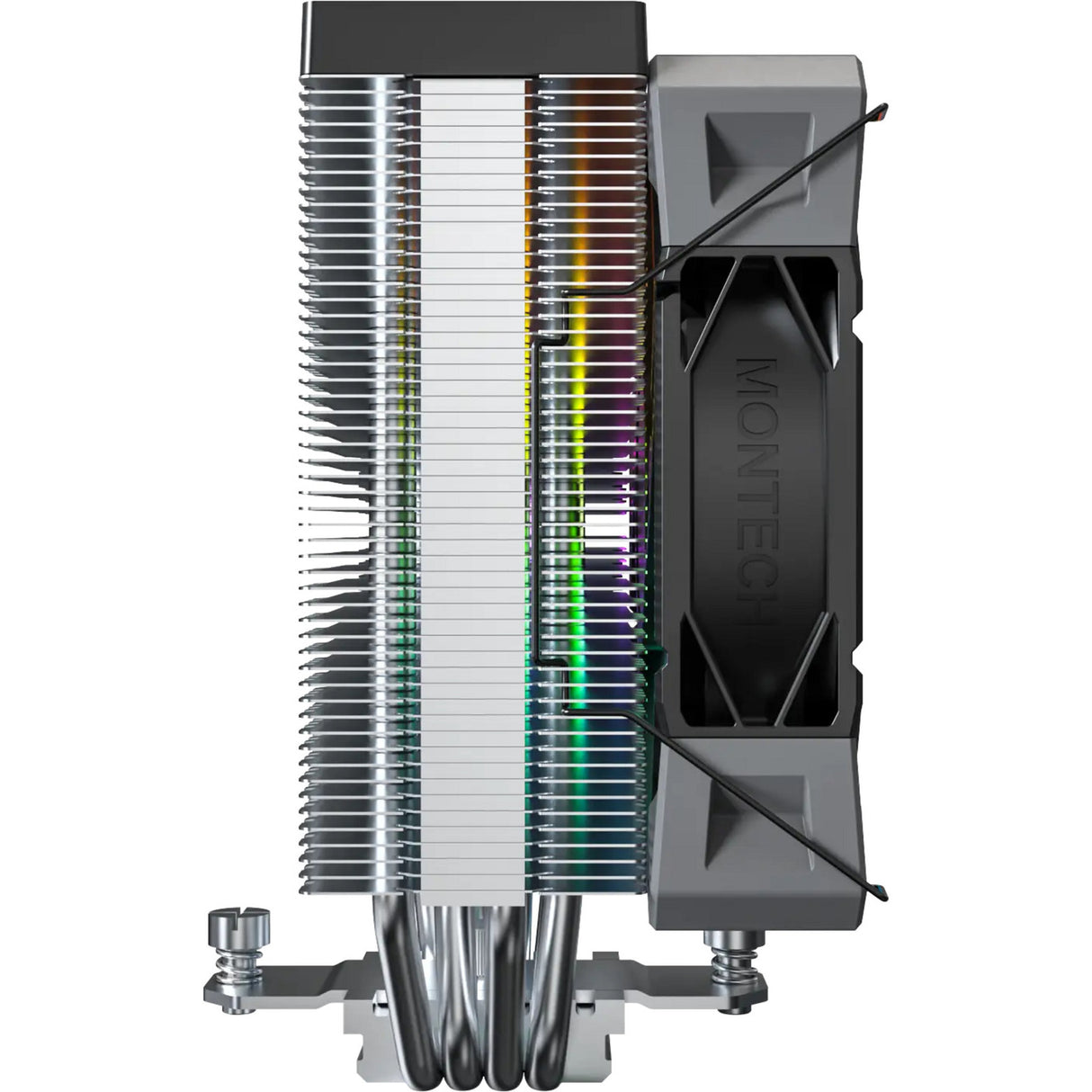 Refroidisseur de processeur Montech NX400 ARGB (noir, PWM 4 broches)