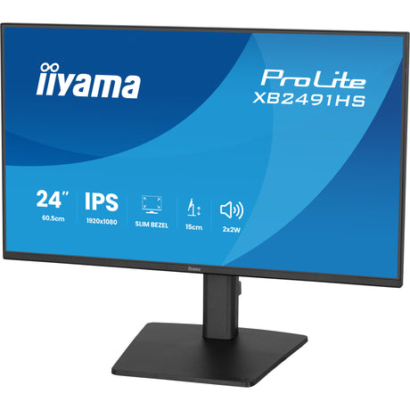 Moniteur Iiyama prolite xb2491hs-b1 23.8 (noir, 120 hz, hdmi, displayport, audio)