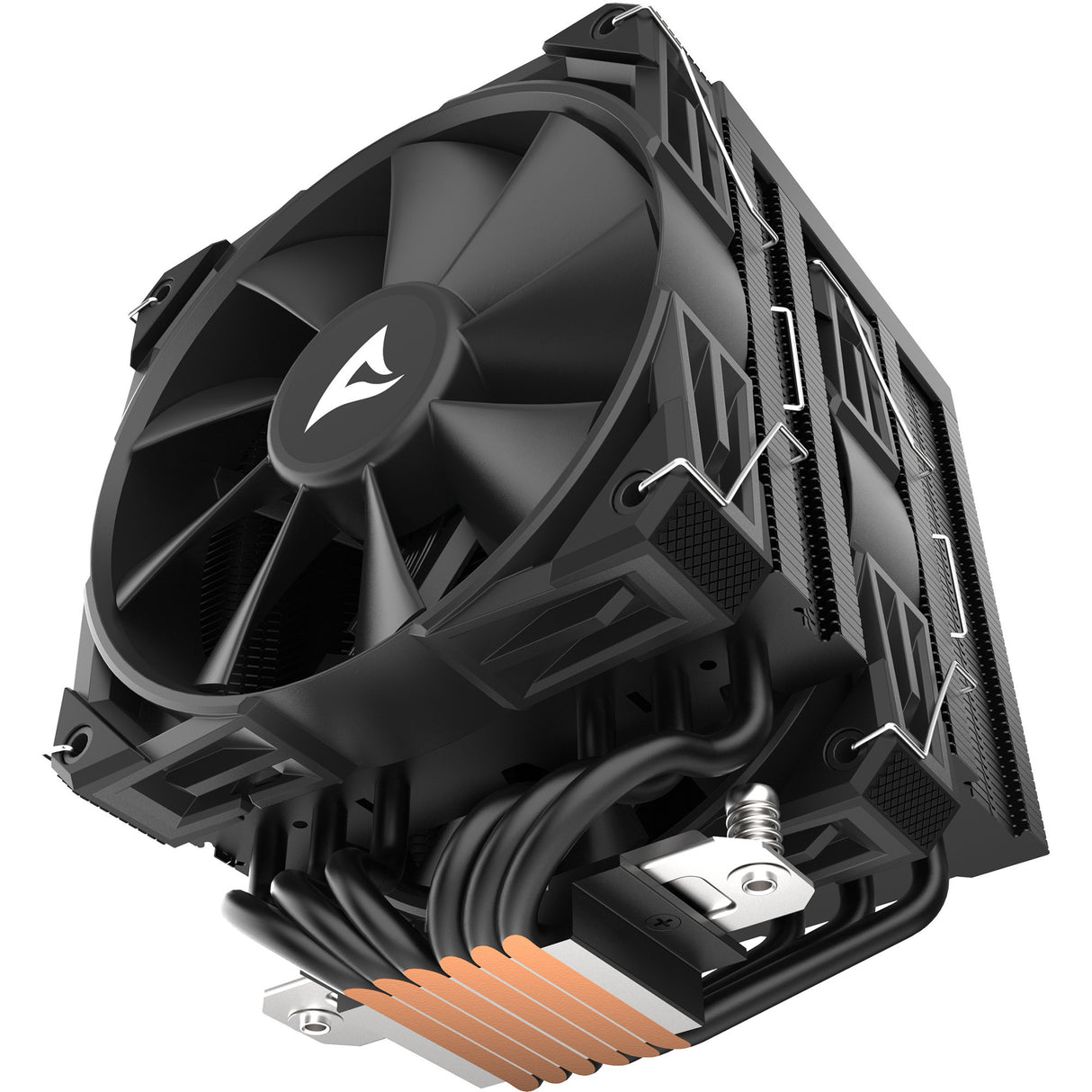 Refroidisseur de processeur Sharkoon a60 (noir, connecteur de ventilateur PWM à 4 broches)