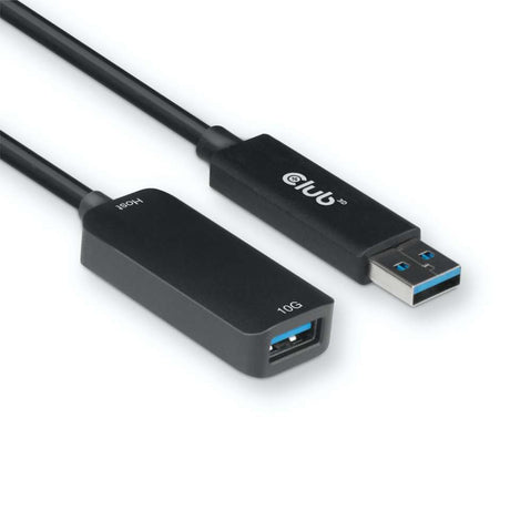 Câble d'extension Club 3D USB-A 3.2 Gen2 (noir, 5 mètres, 10 Gbit/s)