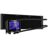 Xyz pc gear hydroview aio 360 refroidissement par eau (noir, argb, pwm)
