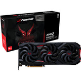 Carte graphique Powercolor Radeon RX 9070 XT Red Devil 16 Go OC Backplate Special Edition (noir, RDNA4, GDDR6, 3x Display Port, 1x HDMI)