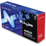 Carte graphique Sapphire Radeon RX 9070 XT Pulse (noir, 2x display port, 2x HDMI 2.1, RDNA4)