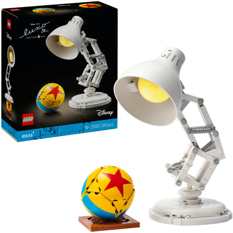 Lego ® idées disney pixar luxo jr. modèle d'affichage - 21357