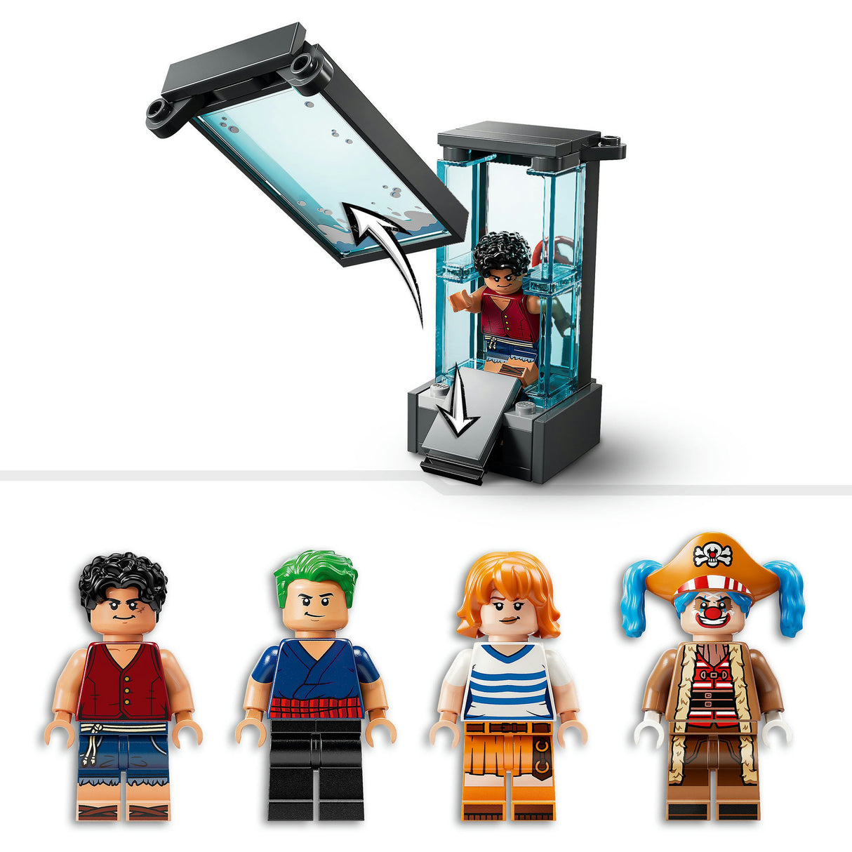 Tente de cirque Lego One Piece 75637 de Buggy le clown