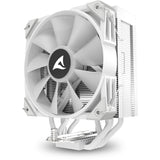 Refroidisseur de processeur Sharkoon a50 RVB (blanc, connecteur de ventilateur PWM à 4 broches)