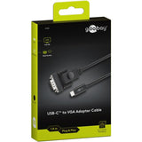 Câble adaptateur VGA GOOBAY USB-C à VGA