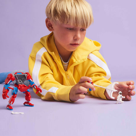 Lego super heros 76308 Le robot Spider-Man contre l'anti-venin