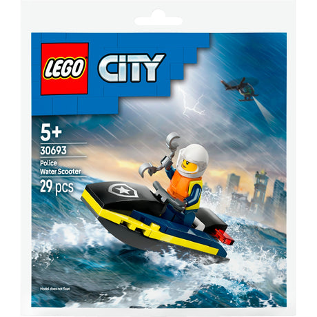 Lego 30693 sac de ville motomarine de police | 10 pièces