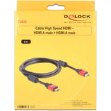 Dellock High Speed ​​HDMI - HDMI Un mâle> hdmi un mâle
