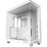 Boîtier tour midi Nzxt h6 flow (blanc | 2x USB-A | 1x USB-C | verre trempé)