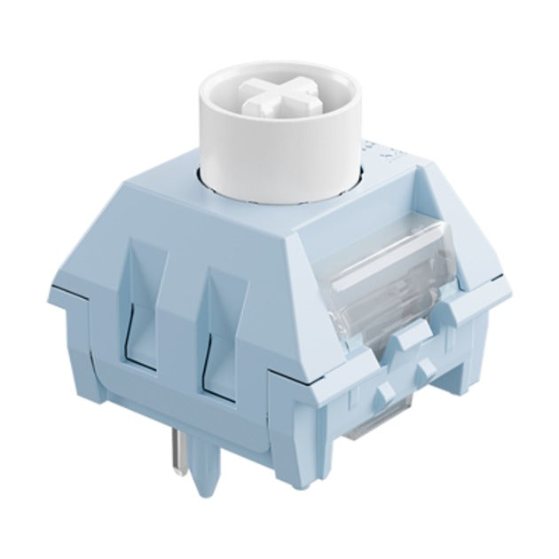Mchose G98 Pro Orange Blue Snow Tiger Clavier de jeu mécanique RVB personnalisé tri-mode sans fil (bleu, disposition américaine (Qwerty), TTC Snow Tiger, RVB, échange à chaud, PBT double prise, sans fil | Bluetooth | USB-C)