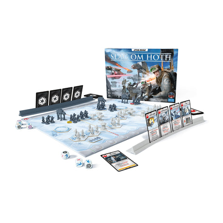 Asmodee star wars : jeu de société Battle of Hoth (néerlandais, 2 à 4 joueurs, 30 minutes, à partir de 8 ans)