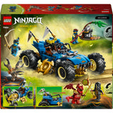 Lego Ninjago - jouet de construction de voiture transformable de Jay (71856)