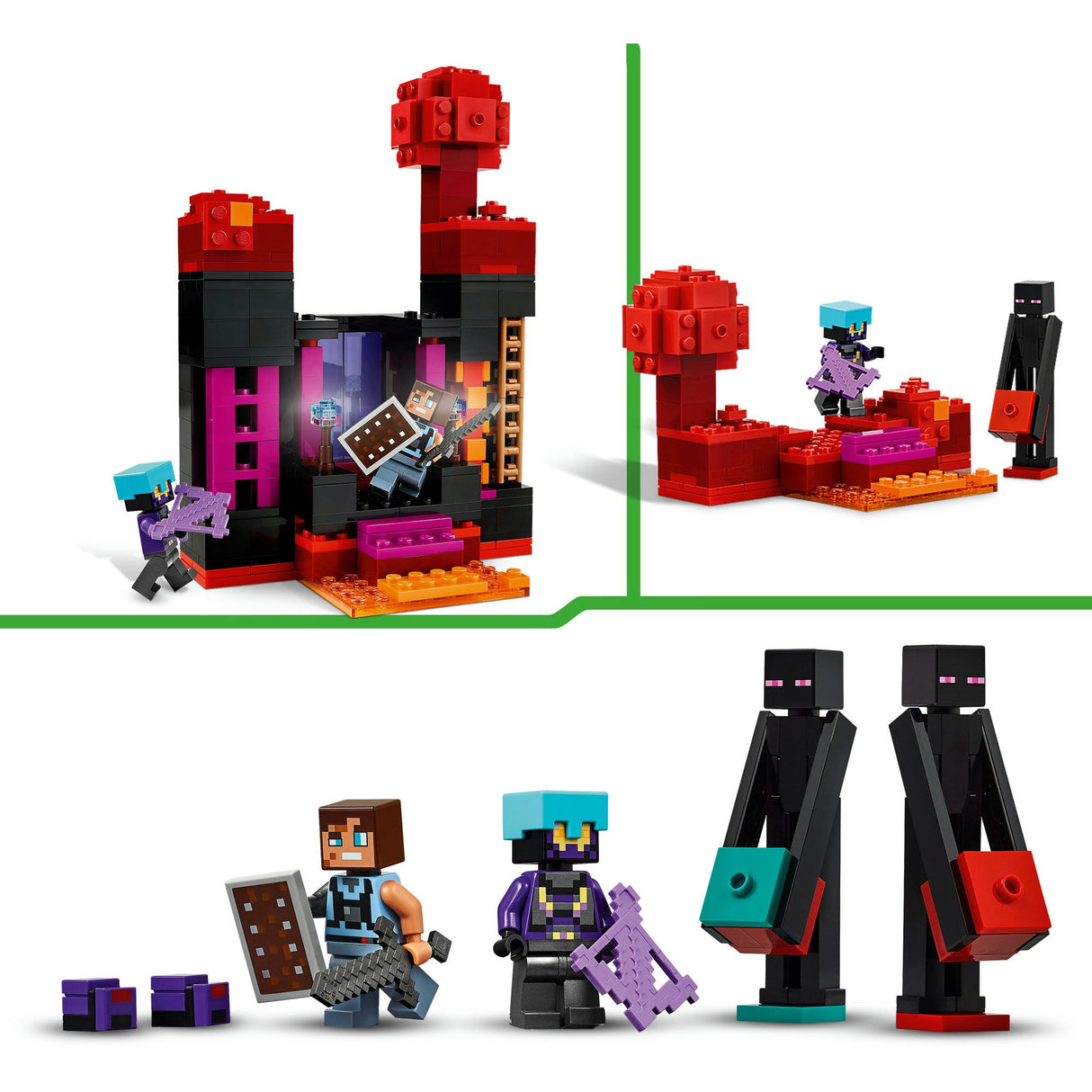 Lego minecraft 21279 la tour Enderman