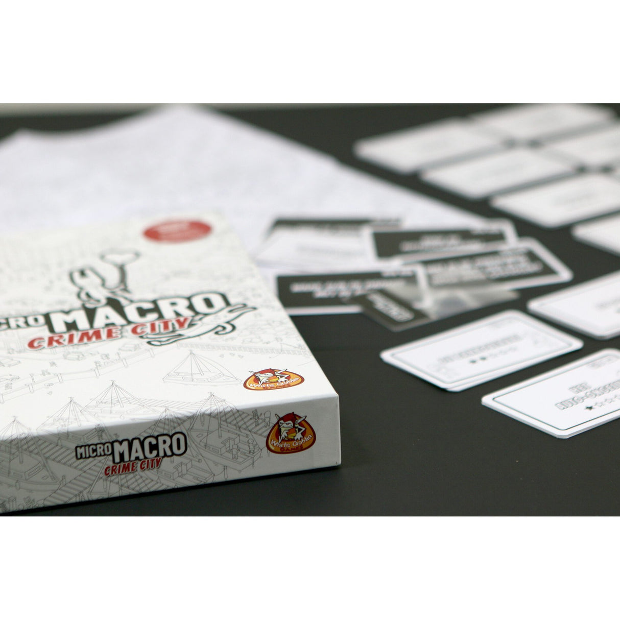 Jeux de gobelin blanc micromacro: Crime City