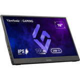 Viewsonic vx1654 moniteur de jeu portable 16 (noir, 1x micro HDMI, USB-C, son, 144 Hz)