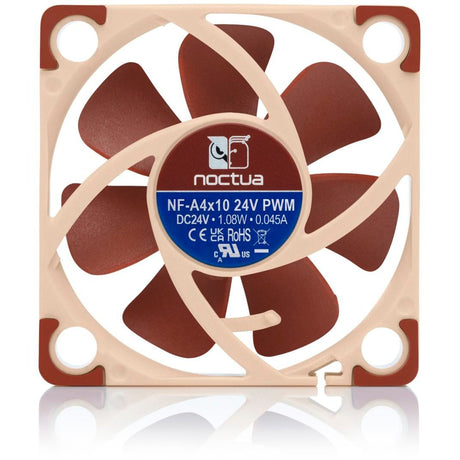 Ventilateur de boîtier Noctua nf-a4x10 24v pwm (marron, 40 x 40 x 10 mm)