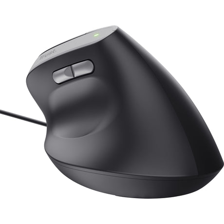 Souris ergonomique filaire Trust bayo ii (noir, 800 dpi - 2400 dpi)