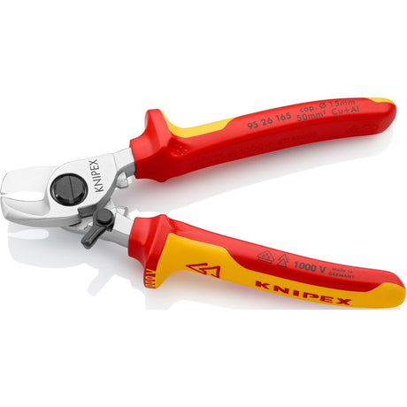 Knipex 95 26 165 coupe-câble 165mm avec ressort d'ouverture vde