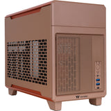 Thermaltake tr100 gravel sand mini tower behuizing (lichtbruin | 2x usb-a | 1x usb-c)