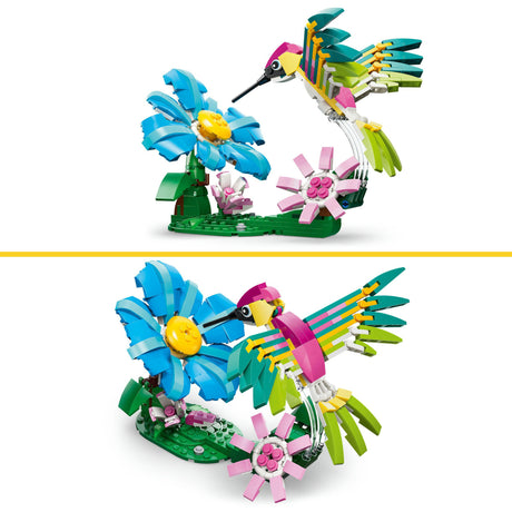 Lego ® Creator 3en1 animaux sauvages : colibri coloré - 31384