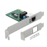 Delock Carte PCIe 1x adaptateur réseau Gigabit LAN