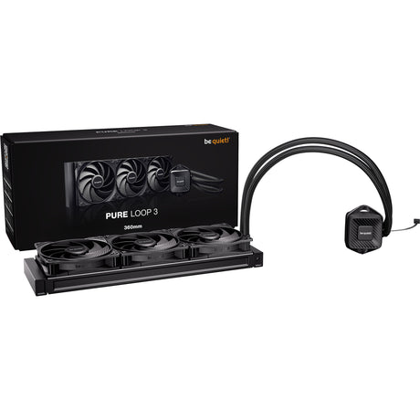 Soyez silencieux! refroidissement par eau pure loop 3 360 (noir, pwm)