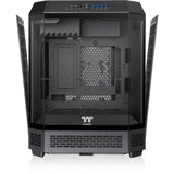 Thermaltake the tower 600 midi tower behuizing (zwart | 4x usb-a | 1x usb-c | tempered glass)