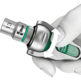 WERA 8100 SC 6 Zyklop Speed ​​Rattels Set, 1 2 Drive