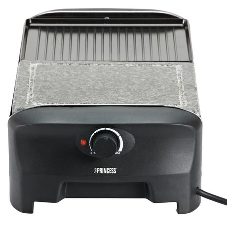 Coffret gourmet party 8 pierres à raclette Princess (gris noir)