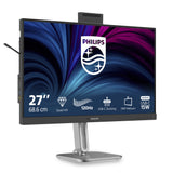Philips 27b2u4601h 00 27 ledmonitor (zilver zwart, hdmi, displayport, usb-c, webcam, 120 hz)