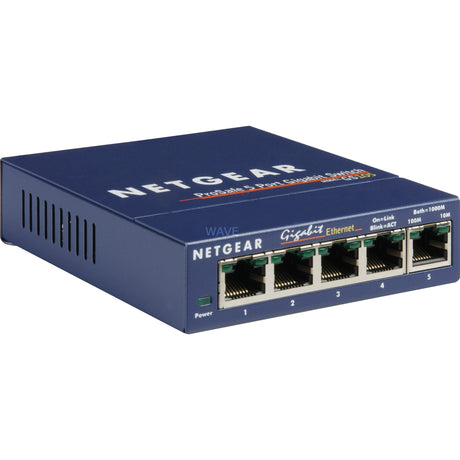Commutateur Netgear gs105ge (bleu, vente au détail)